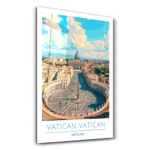 Vatican Vatican-Travel Posters | Glass Wall Art