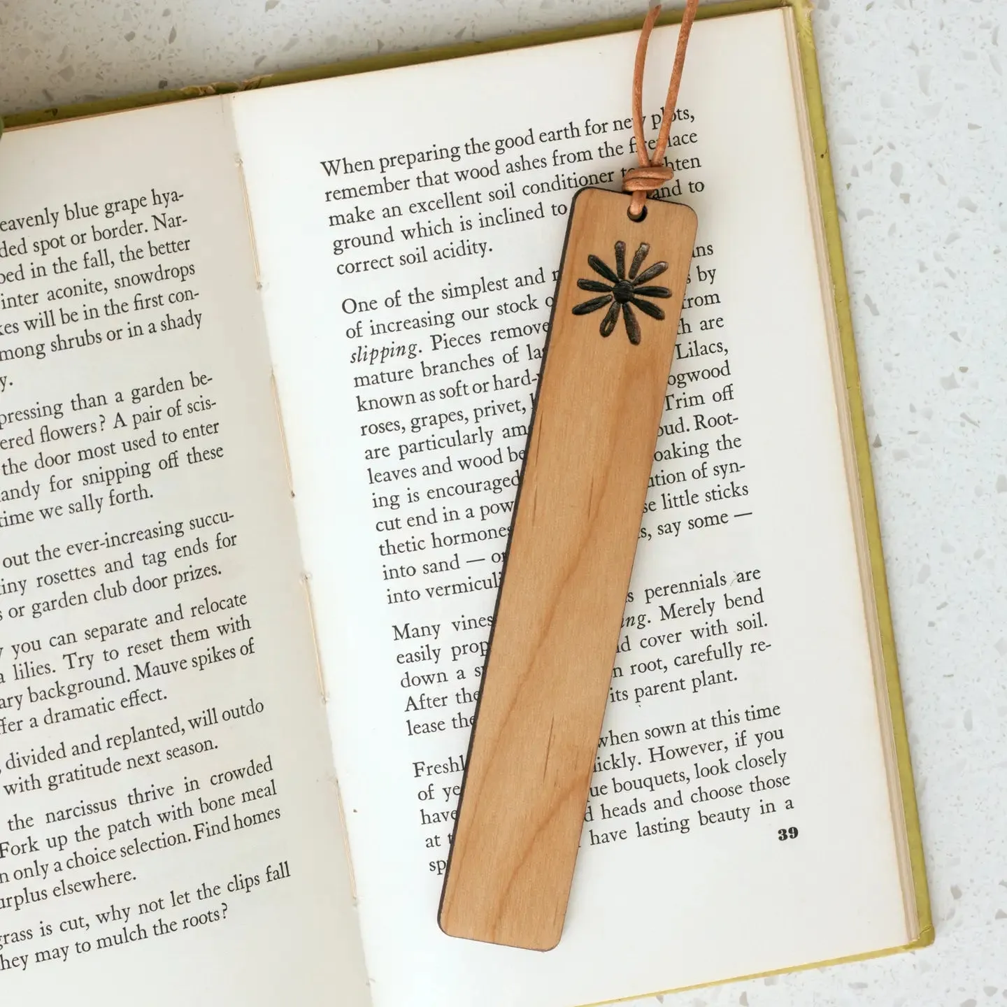 Wooden Bookmark