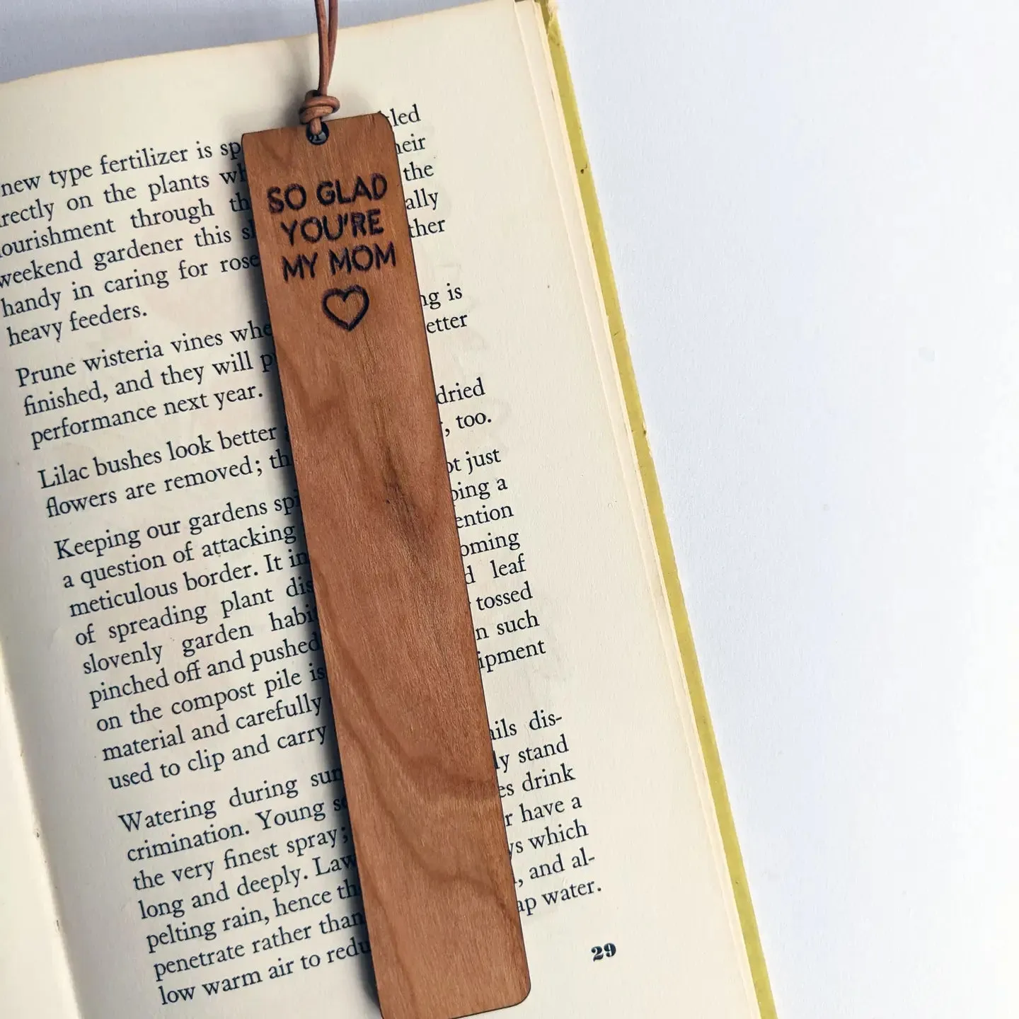 Wooden Bookmark