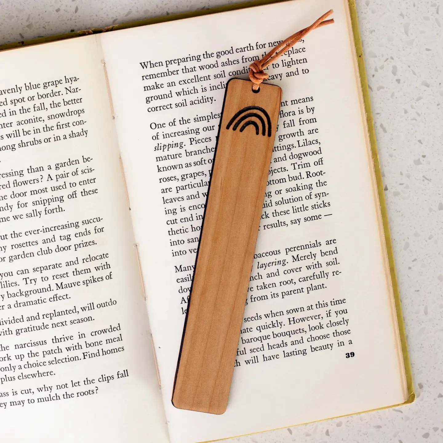 Wooden Bookmark