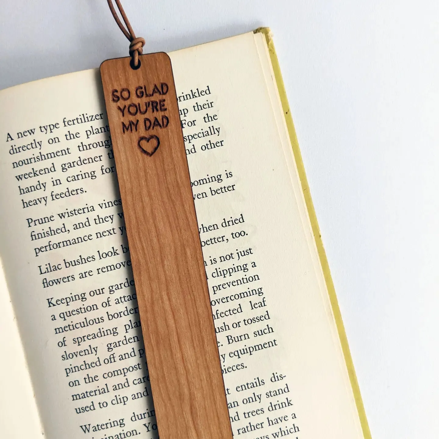 Wooden Bookmark